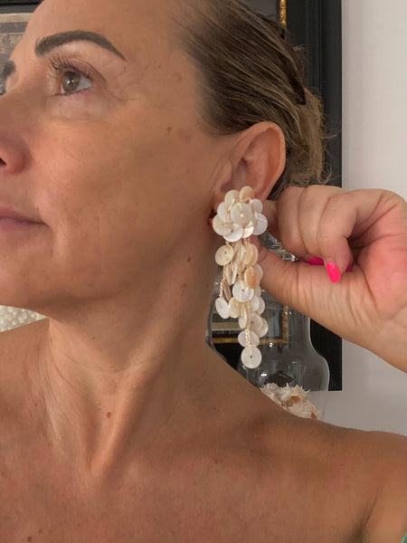 Pendientes Ola Blanca
