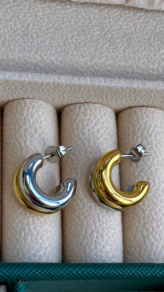 Pendientes Bicolor Fusión