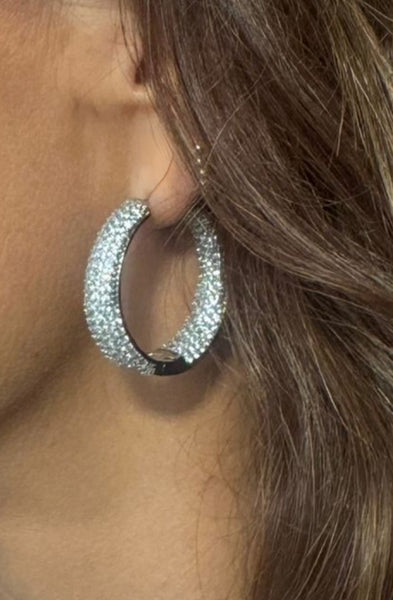 Pendientes  Aro Brillo Glam✨