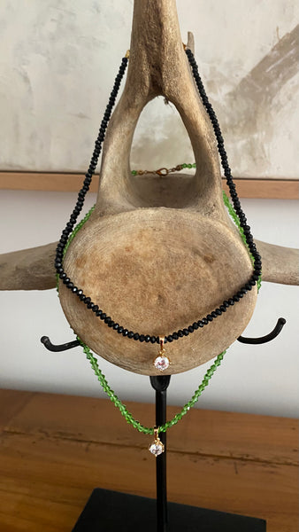Collar corto brillantito