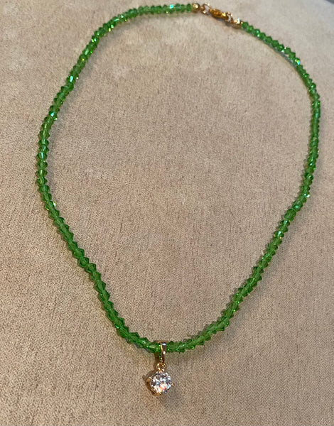 Collar corto brillantito